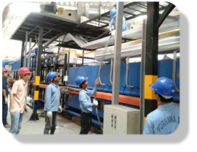 Install Kiln Machine